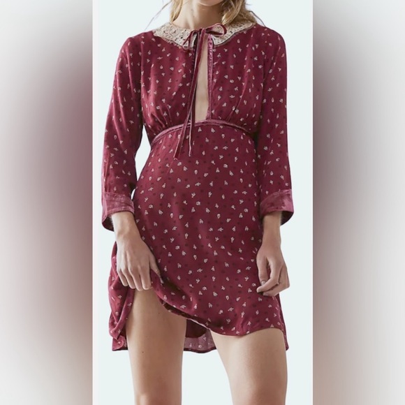 Free People Delfina Mini Dress - Picture 1 of 5